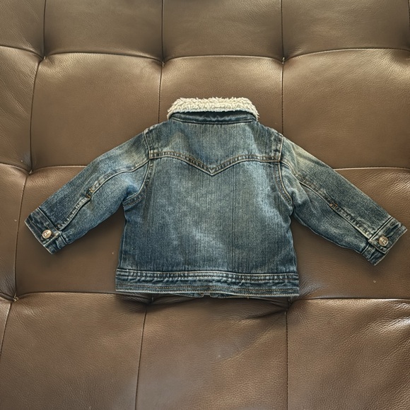 Baby Sherpa lined Wrangler Jean Jacket - Picture 2 of 3